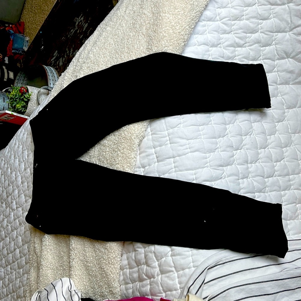 Hudson black stretchy jeans
